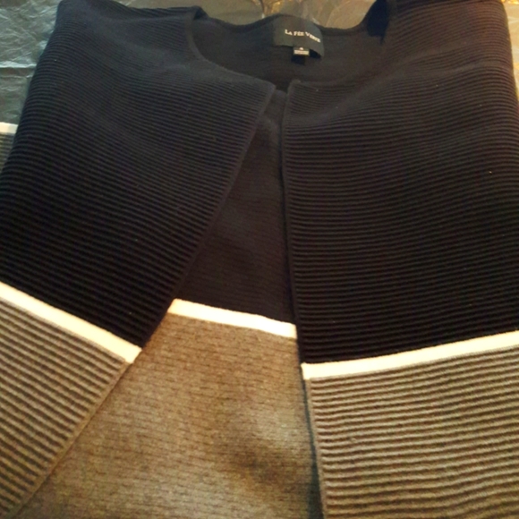 Anthropologie Gray, black, white, duster - Picture 2 of 10